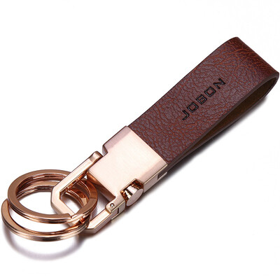 JOBON double key chain car key chain ring double key chain zipper open fiber leather ZB-021G rose gold
JOBON double key chain car key chain ring double key chain zipper open fiber leather ZB-021G rose gold