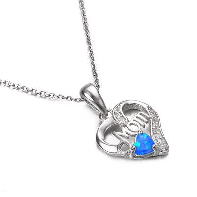 Yoursfs Mom Necklace For Mother Day GiftHeart Shaped Cubic zirconia&Created Blue Opal Neckalce
Yoursfs Mom Necklace For Mother Day GiftHeart Shaped Cubic zirconia&Created Blue Opal Neckalce