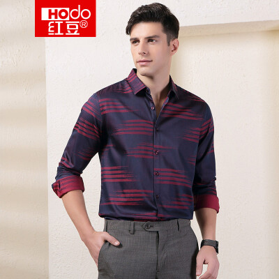 Red Bean Hodo Mens Long Sleeve Shirt Mens Casual Business Square Collar Long Sleeve Shirt Jacquard Fabric R2 Red 17592A
Red Bean Hodo Mens Long Sleeve Shirt Mens Casual Business Square Collar Long Sleeve Shirt Jacquard Fabric R2 Red 17592A