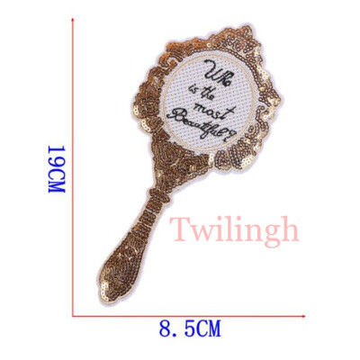 1Pcs Big Patches Brand Shine Sequin 3D Sticker Stickers Wing Rose Embroidery Motif Applique Garment Kids Women DIY Clothes Badge
1Pcs Big Patches Brand Shine Sequin 3D Sticker Stickers Wing Rose Embroidery Motif Applique Garment Kids Women DIY Clothes Badge