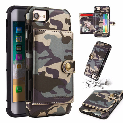 SHS Phone Case For Iphone 66s78X Fashion Card slot Camouflage Multifunction Purse Protection
SHS Phone Case For Iphone 66s78X Fashion Card slot Camouflage Multifunction Purse Protection