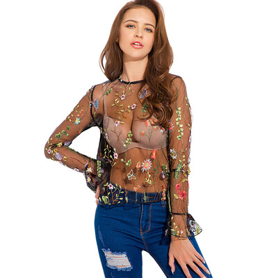 BURDULLY Casual Summer Beach Lace Blouse Long Sleeve Floral Lace Tops Sexy Perspective Blouse Shirts blusas mujer de moda 2018
BURDULLY Casual Summer Beach Lace Blouse Long Sleeve Floral Lace Tops Sexy Perspective Blouse Shirts blusas mujer de moda 2018