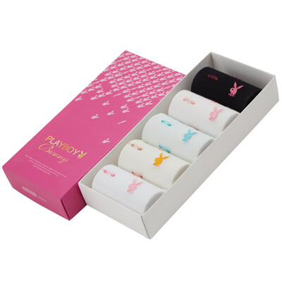 Playboy female socks thin cotton socks net color short tube cotton socks 5 pairs of mixed color 22-24cm
Playboy female socks thin cotton socks net color short tube cotton socks 5 pairs of mixed color 22-24cm