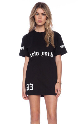 2016 Harajuku Design Print New York Letter Print T-shirt Womens Black Tee Shirt American Apparel Show M-XL
2016 Harajuku Design Print New York Letter Print T-shirt Womens Black Tee Shirt American Apparel Show M-XL