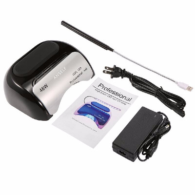 Anself 48W LED CCFL Nail Lamp Nail Gel Dryer Nail Curing Machine Fingernail Toenail Gel Curing 110 240V Nail Art Painting Salo
Anself 48W LED CCFL Nail Lamp Nail Gel Dryer Nail Curing Machine Fingernail Toenail Gel Curing 110 240V Nail Art Painting Salo