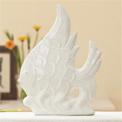 Modern ceramics wave fish home decorations figurines creative entrance office living room porcelain furniture decoration ornamnet
Modern ceramics wave fish home decorations figurines creative entrance office living room porcelain furniture decoration ornamnet