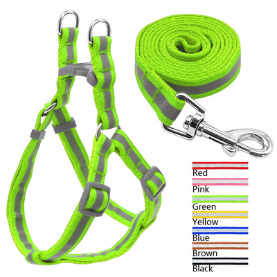 Cntomlv 6 Colors Nylon Reflective Dog Harness Leash Lead Set For Small Medium Dogs Puppy Chihuahua Yorkie
Cntomlv 6 Colors Nylon Reflective Dog Harness Leash Lead Set For Small Medium Dogs Puppy Chihuahua Yorkie