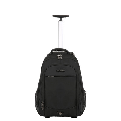 SUISSEWIN Travel Bag Business Casual Trolley Bag Large Capacity Waterproof Scratch Single Rod Backpack SN6001 Black
SUISSEWIN Travel Bag Business Casual Trolley Bag Large Capacity Waterproof Scratch Single Rod Backpack SN6001 Black