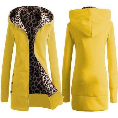 2015 Winter Leopard Coat Hooded Sweater Thick Velvet Plus Sie Clothing Europe and America Slim Jacket Women's
2015 Winter Leopard Coat Hooded Sweater Thick Velvet Plus Sie Clothing Europe and America Slim Jacket Women's