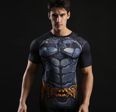 Summer Mens Fashion Compression T shirts Tights Long Sleeve Training Workout Round Necks 3D Superman Fitness Tee Shirts
Summer Mens Fashion Compression T shirts Tights Long Sleeve Training Workout Round Necks 3D Superman Fitness Tee Shirts