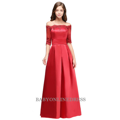 Elegant party evening dresses Long Vestido de Festa A-line Off the Shoulder Burgundy Red Formal Gown Special Occasion Dresses
Elegant party evening dresses Long Vestido de Festa A-line Off the Shoulder Burgundy Red Formal Gown Special Occasion Dresses