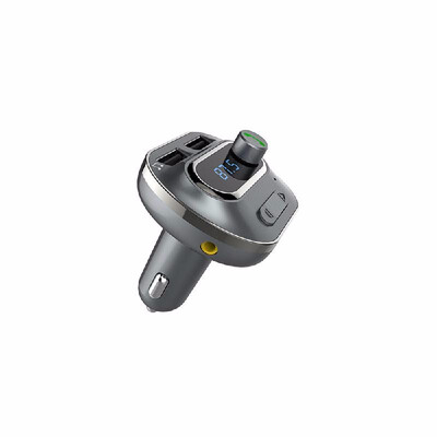 Fashion Multi-function BT FM Transmitter Wireless In-Car Radio Transmitter Adapter Car Kit Universal Car Charger with Dual USB Cha
Fashion Multi-function BT FM Transmitter Wireless In-Car Radio Transmitter Adapter Car Kit Universal Car Charger with Dual USB Cha