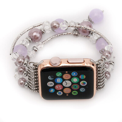 HOYAT Luxury Women Jewelry Bracelet Strap for Apple Watch Bands 42mm Agate Gemstone Metal Steel Replacement Belt Wrist Watch Band
HOYAT Luxury Women Jewelry Bracelet Strap for Apple Watch Bands 42mm Agate Gemstone Metal Steel Replacement Belt Wrist Watch Band