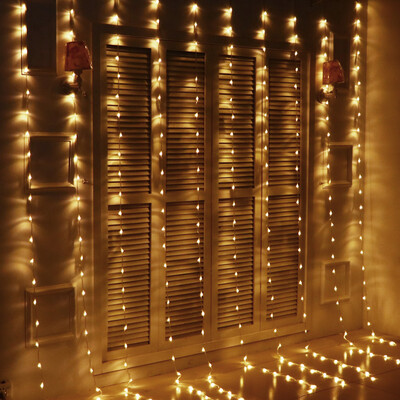 JULELYS 3M x 3M 320 Bulbs LED Waterfall Curtain String Lights Outdoor Christmas Garland Lights Decoration For Wedding Holiday
JULELYS 3M x 3M 320 Bulbs LED Waterfall Curtain String Lights Outdoor Christmas Garland Lights Decoration For Wedding Holiday