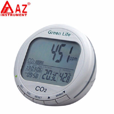 AZ7787 CO2 detector carbon dioxide detector with temperature&humidity dew point temperature detection
AZ7787 CO2 detector carbon dioxide detector with temperature&humidity dew point temperature detection
