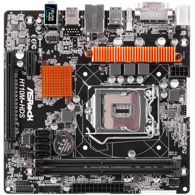 ASRock H110M-HDS Motherboard Intel H110 LGA 1151