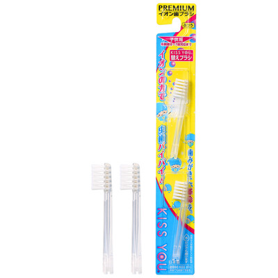 KISS YOU negative ion toothbrush child replacement brush head H71 white 2 sticks Japan imported
KISS YOU negative ion toothbrush child replacement brush head H71 white 2 sticks Japan imported