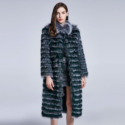 Long fox fur coat female coat winter furry fur collar real fur coat women jacket fashion stitching personality design 2018 new
Long fox fur coat female coat winter furry fur collar real fur coat women jacket fashion stitching personality design 2018 new