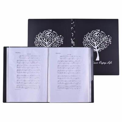 Music Sheet Score File Paper Documents Storage Folder Holder Plastic A4 Size 40 Package Pockets
Music Sheet Score File Paper Documents Storage Folder Holder Plastic A4 Size 40 Package Pockets