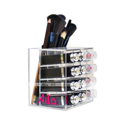 Aila 2017 Rushed 16 Cell Acrylic Lipstick Storage Box Clear Makeup Cases Tools Brushes Container Holder Display Stand
Aila 2017 Rushed 16 Cell Acrylic Lipstick Storage Box Clear Makeup Cases Tools Brushes Container Holder Display Stand