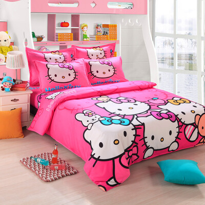 Cute Cartoon 4PCS Bedding Set for Adult Children Bed Linen with Duvet Cover/Bed Sheet/Pillowcases Twin/Full/Queen Size
Cute Cartoon 4PCS Bedding Set for Adult Children Bed Linen with Duvet Cover/Bed Sheet/Pillowcases Twin/Full/Queen Size