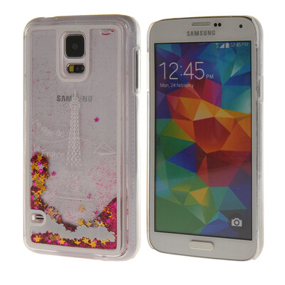 MOONCASE 3D Quicksand Liquid Flowing Shinny Hard Plastic Transparent Clear Case Cover for Samsung Galaxy S5 Hot pink
MOONCASE 3D Quicksand Liquid Flowing Shinny Hard Plastic Transparent Clear Case Cover for Samsung Galaxy S5 Hot pink