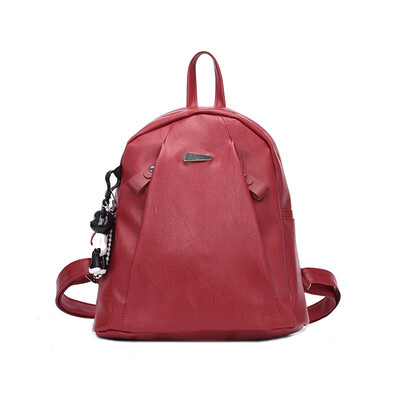New Pu Leather Large Capacity Womens Backpack for Student Leisure Bag Travel
New Pu Leather Large Capacity Womens Backpack for Student Leisure Bag Travel