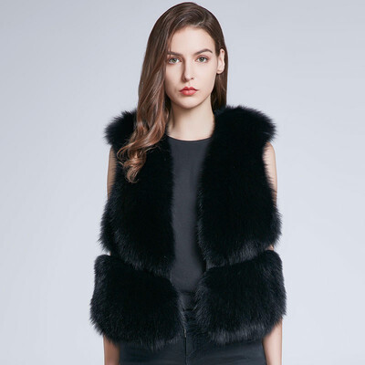 real natural Fox fur vest authentic womens jacket winter fur coat fluffy thermal leather 2018 new shelves discount
real natural Fox fur vest authentic womens jacket winter fur coat fluffy thermal leather 2018 new shelves discount