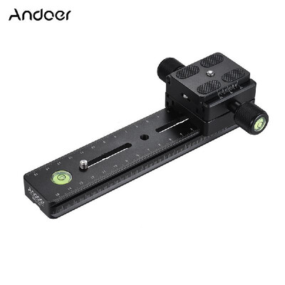 Andoer BPL-180 Aluminum Alloy Panoramic Camera Long Quick Release Plate Double-layer Clamp Kit Knob-Type Design 14" Screw Multi
Andoer BPL-180 Aluminum Alloy Panoramic Camera Long Quick Release Plate Double-layer Clamp Kit Knob-Type Design 14" Screw Multi