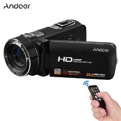 Andoer HDV-Z8 1080P Full HD Digital Video Camera Camcorder 16× Digital Zoom with Digital Rotation LCD Touch Screen Max 24 Mega Pi
Andoer HDV-Z8 1080P Full HD Digital Video Camera Camcorder 16× Digital Zoom with Digital Rotation LCD Touch Screen Max 24 Mega Pi