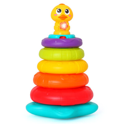 Hui Le Toys (HUILE TOYS) Baby educational toys stack duck 897 color 
Hui Le Toys (HUILE TOYS) Baby educational toys stack duck 897 color