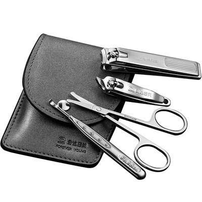Jinda Rimei RIMEI nail clipper set nail scissors stainless steel nail clippers 4 piece set LP77037
Jinda Rimei RIMEI nail clipper set nail scissors stainless steel nail clippers 4 piece set LP77037