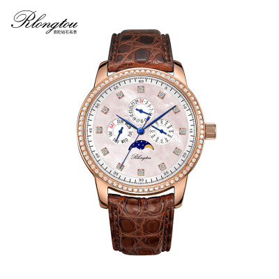 RlongTou watch female elegant series 103L-P-C rose golden shell surface belt with Front diamond
RlongTou watch female elegant series 103L-P-C rose golden shell surface belt with Front diamond