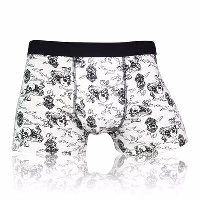 Men Underwear Boxers Cotton Blend Sexy Shorts Skull Male Comfortable Underpants Men Solid Boxer Shorts
Men Underwear Boxers Cotton Blend Sexy Shorts Skull Male Comfortable Underpants Men Solid Boxer Shorts