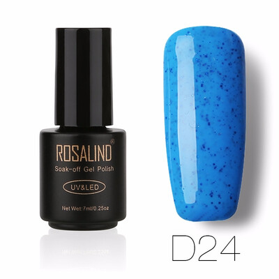 ROSALIND Gel 1S Black Bottle 7ML Candy Bling D01-24 Gel Nail Polish Semi Permanent Nail Art UV LED Soak-Off Gel Varnish Manicure 
ROSALIND Gel 1S Black Bottle 7ML Candy Bling D01-24 Gel Nail Polish Semi Permanent Nail Art UV LED Soak-Off Gel Varnish Manicure
