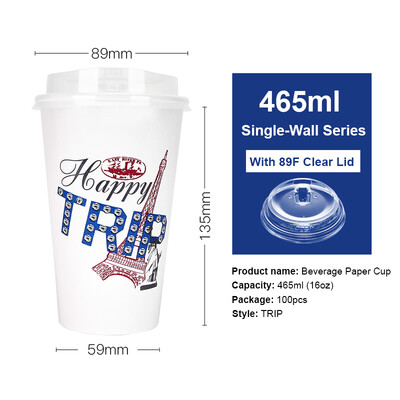 OTOR 465ml560ml Paper Cup Disposable Tableware For Summer Icy Beverages Cold&Hot Tea Milk Coffee Happy Trip 100pcs
OTOR 465ml560ml Paper Cup Disposable Tableware For Summer Icy Beverages Cold&Hot Tea Milk Coffee Happy Trip 100pcs