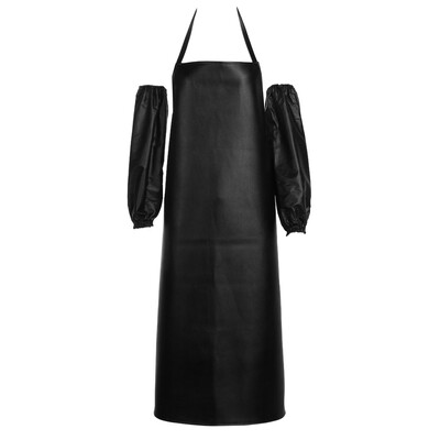 Cntomlv Hot Mens Womens Convenient Faux Leather Chef Apron Waterproof Kitchen Cafe Commercial Restaurant Cooking Aprons Cuff
Cntomlv Hot Mens Womens Convenient Faux Leather Chef Apron Waterproof Kitchen Cafe Commercial Restaurant Cooking Aprons Cuff