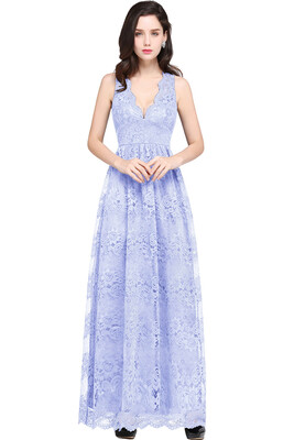New Lace A-line Long Evening Prom Formal Dresses V-neck Party Pageant Bridesmaid Gown
New Lace A-line Long Evening Prom Formal Dresses V-neck Party Pageant Bridesmaid Gown