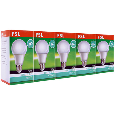 Foshan lighting FSL LED bulb high power 10W energy saving light bulb E27 day spokes 6500K Hyun silver 5
Foshan lighting FSL LED bulb high power 10W energy saving light bulb E27 day spokes 6500K Hyun silver 5
