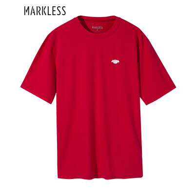 Markless short-sleeved t-shirt male Jingdong JOY joint model 2018 summer new mens short-sleeved cotton youth embroidery round neck t-shirt TXA8657M white 18096
Markless short-sleeved t-shirt male Jingdong JOY joint model 2018 summer new mens short-sleeved cotton youth embroidery round neck t-shirt TXA8657M white 18096