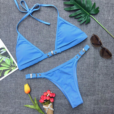 New Metal Button Bikinis Sexy Low Waist Swim Suits 2018 Brazilian Style Beach Wear Cool Rings Holiday Bathing Suits
New Metal Button Bikinis Sexy Low Waist Swim Suits 2018 Brazilian Style Beach Wear Cool Rings Holiday Bathing Suits