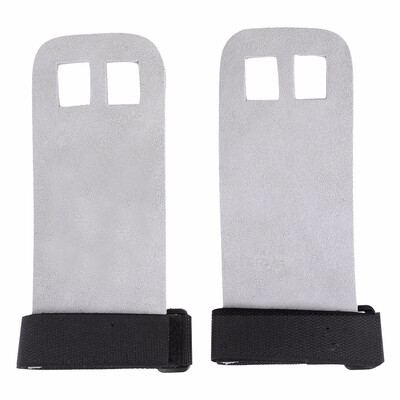 Pair of Outdoor Sports Elastic Soft Palm Gloves Guard for Weightlifting barbell Two-hole guard Leather texture
Pair of Outdoor Sports Elastic Soft Palm Gloves Guard for Weightlifting barbell Two-hole guard Leather texture