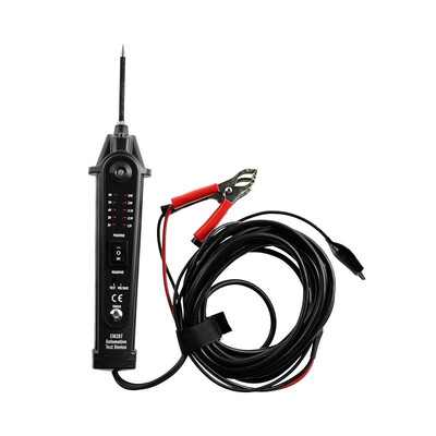 Automotive Circuit Tester Electrical System Voltmeter Car Electric Portable Pen Probe Vehicle Diagnostic Tool All-Sun EM287
Automotive Circuit Tester Electrical System Voltmeter Car Electric Portable Pen Probe Vehicle Diagnostic Tool All-Sun EM287