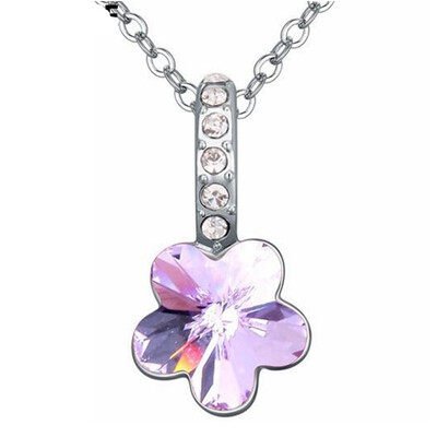 Crystal Plum Pendant Necklace Made With Austrian Crystals From Swa Elements For Women Gift White Gold Plated 17544
Crystal Plum Pendant Necklace Made With Austrian Crystals From Swa Elements For Women Gift White Gold Plated 17544