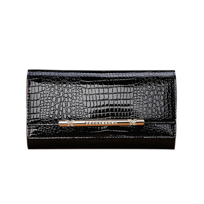 Luxury brand female leather wallet European and American fashion genuine leather evening bag chain women Clutch bag long purse
Luxury brand female leather wallet European and American fashion genuine leather evening bag chain women Clutch bag long purse