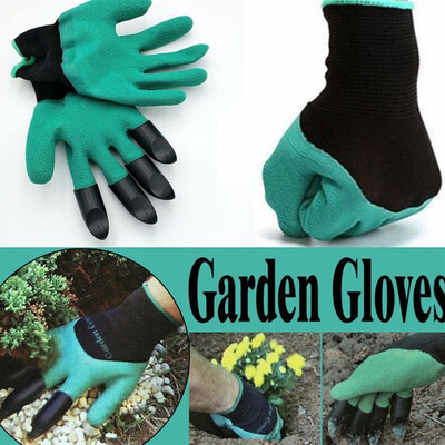 1 double garden latex gloves luvas 4 finger insulation digging soil gloves outdoor garden tools luvas de couro
1 double garden latex gloves luvas 4 finger insulation digging soil gloves outdoor garden tools luvas de couro