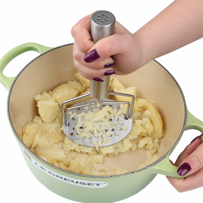 Upgrade Stainless steel double pressure potatoes masher device Potato Mud Pressure Mud Machine cooking Tool kitchen accessories
Upgrade Stainless steel double pressure potatoes masher device Potato Mud Pressure Mud Machine cooking Tool kitchen accessories
