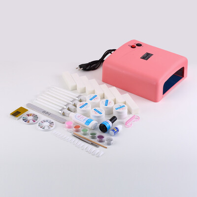 Лампы лампы Фен Блеск польский Nail Art УФ гель Маникюр отверждения Советы Набор Комплект 36W 
Лампы лампы Фен Блеск польский Nail Art УФ гель Маникюр отверждения Советы Набор Комплект 36W