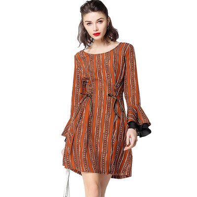 BURDULLY New Spring 2018 Woman Flare Sleeves Striped Dress Black White Office Mini Sexy Free Shipping Lady Dresses A Line Loose
BURDULLY New Spring 2018 Woman Flare Sleeves Striped Dress Black White Office Mini Sexy Free Shipping Lady Dresses A Line Loose