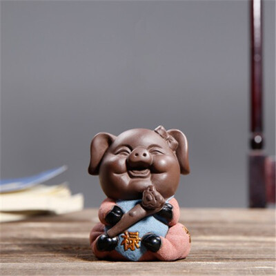 Chinese ceramics Fu pig Traditional Home Decoration figurines Cute porcelain Crafts Lucky Feng Shui Tea Pet Animal Decor
Chinese ceramics Fu pig Traditional Home Decoration figurines Cute porcelain Crafts Lucky Feng Shui Tea Pet Animal Decor